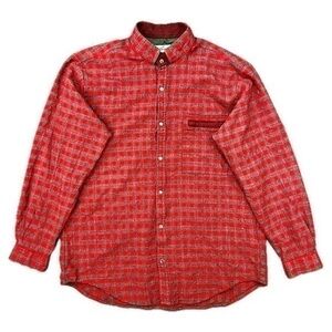 Vintage Button Up Flannel Shirt Made in Japan